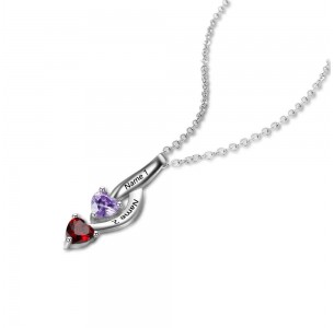 Personalized Birthstone Necklace JEWJONE101874